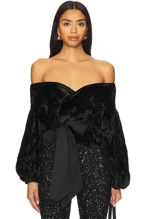 Leslie Amon Love top en color negro talla M en - Black. Talla M (también en S, XS).