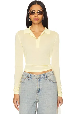 Lioness Polo black swan en color amarillo limon talla L en - Lemon. Talla L (también en S, XS).