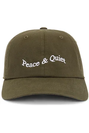 Museum of Peace and Quiet Gorra wordmark dad hat en color talla all en - Olive. Talla all.