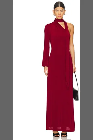 Leslie Amon Vestido scarf en color burgundy talla L en - Burgundy. Talla L (también en M, S, XS).