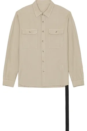 DRKSHDW BY RICK OWENS Camisa en color beige talla L en - Beige. Talla L (también en M).