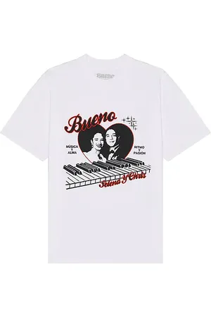 Bueno Camiseta selena en color talla L en - White. Talla L (también en M, S, XL/1X).