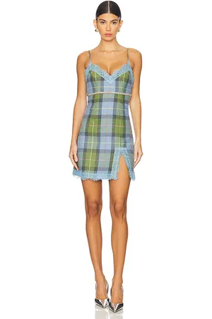 VIVETTA Minivestido slip en color verde talla 36 en - Green. Talla 36 (también en 38, 42).