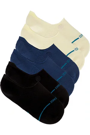 Stance Calcetines en color azul talla M en Dark Royal Black & Canvas - Blue. Talla M (también en S).