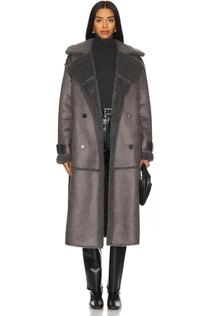 Steve Madden Abrigo eiffel en color gris talla S en - Grey. Talla S (también en XS).