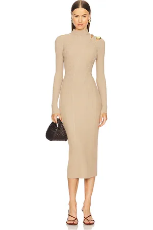 Cult Gaia Vestido alyssa en color beige talla S en - Beige. Talla S (también en XS).