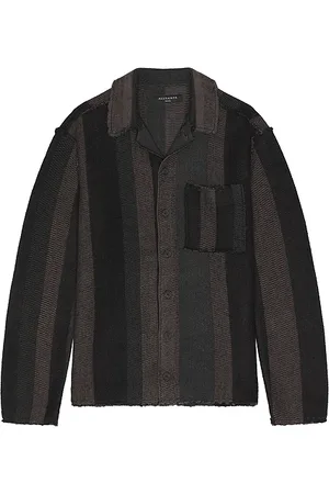 AllSaints Cárdigan en color marrón talla L en - Brown. Talla L (también en M, S, XL/1X).