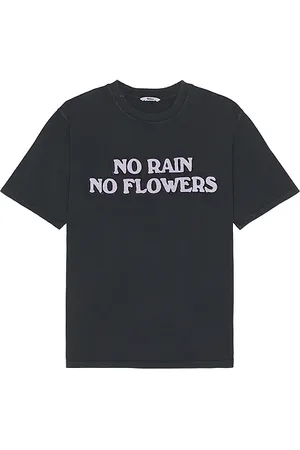 Nikben Camiseta felt flower en color talla L en - Black. Talla L (también en M, S).