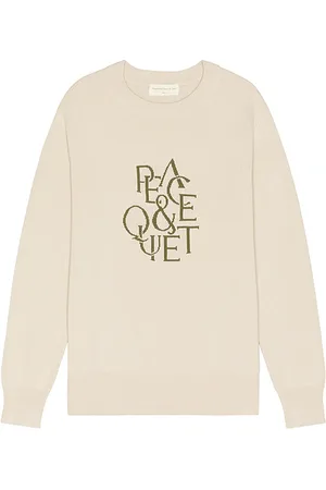 Museum of Peace and Quiet Jersey serif en color crema talla L en - Cream. Talla L (también en M, S, XL/1X).