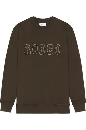 Nikben Sudadero cuello redondo rodeo en color verde oscuro talla L en - Dark Green. Talla L (también en M, XL/1X).