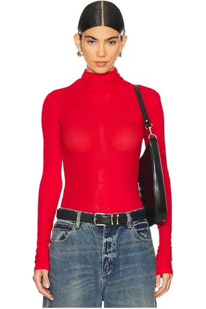 American Vintage Cuello vuelto en color rojo talla L en - Red. Talla L (también en M, S).