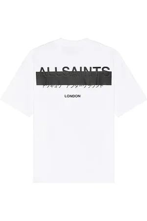 AllSaints Cuello redondo en color blanco talla L en - White. Talla L (también en M, S, XL/1X).