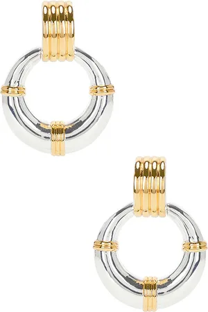 Heaven Mayhem Pendientes mixtos rosa en color oro metálico talla all en - Metallic Gold. Talla all.