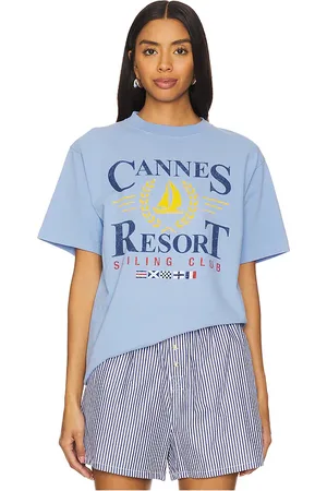 SIXTHREESEVEN Camiseta en color bebe azul talla L en - Baby Blue. Talla L (también en M, S, XL/1X).