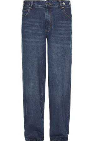 House of Sunny Jeans pierna ancha 13oz en color denim-medium talla L en - Denim-Medium. Talla L (también en M, S, XL/1X).