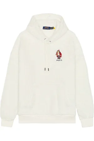 Ralph Lauren Sudadera bear en color blanco talla L en - White. Talla L (también en M, XL/1X).