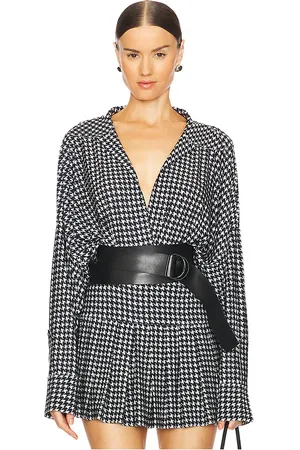 Norma Kamali Body en color negro, blanco talla L en - Black,White. Talla L (también en M, S, XL, XS, XXS).