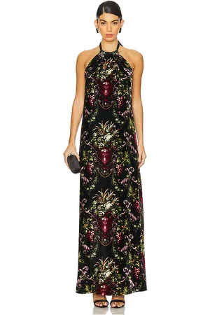 Cara Cara Maxivestido geneva en color negro talla L en - Black. Talla L (también en M, S, XS, XXS).