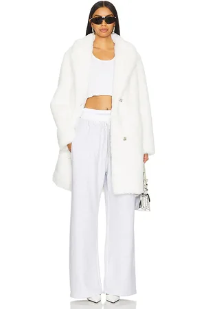 MORE TO COME Abrigo elaine en color blanco talla L en - White. Talla L (también en M, S, XL).