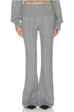 Lovers And Friends Pantalones de punto bessie en color talla L en - Grey. Talla L (también en M, XS).