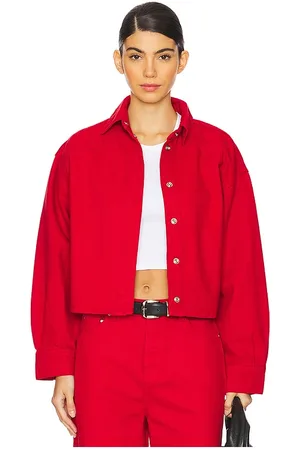 Lovers And Friends Camisa shorty en color rojo talla M en - Red. Talla M (también en S, XL).