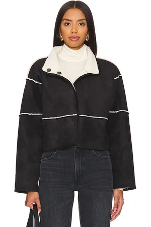 Graham & Spencer Abrigo de peluche kelly en color negro talla L en - Black. Talla L (también en S, X