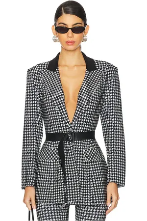 Norma Kamali Chaqueta en color negro, blanco talla L en - Black,White. Talla L (también en S, XS, XXS).