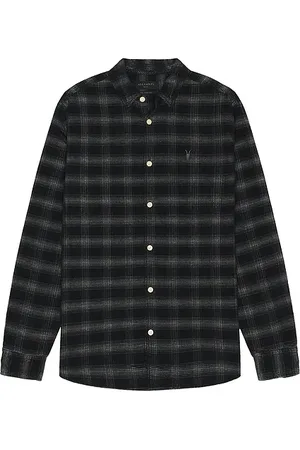 AllSaints Camisa en color azul talla M en - Blue. Talla M (también en S, XL/1X).