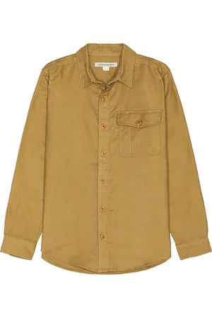 OUTERKNOWN Camisa terra nova en color marrón talla L en - Brown. Talla L (también en M, S).