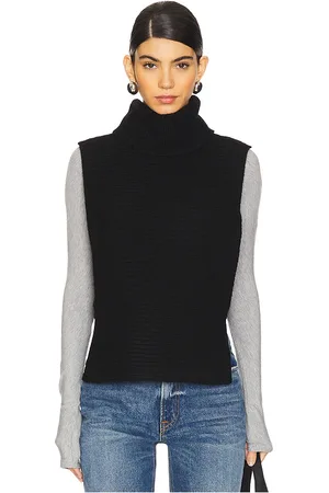 AUTUMN CASHMERE Pechera de suéter en color negro talla M/L en - Black. Talla M/L (también en XS/S).