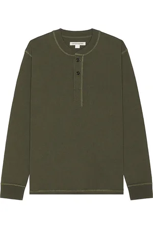 OUTERKNOWN Henley en color militar talla L en - Army. Talla L (también en M, S, XL/1X).