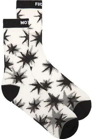 Mother Calcetines step up en color negro, blanco talla all en - Black,White. Talla all.
