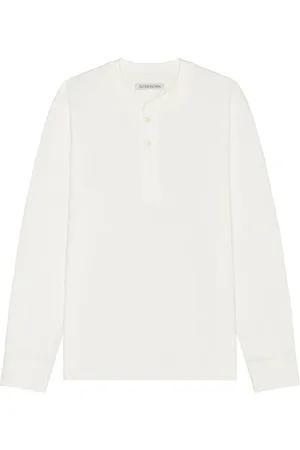 OUTERKNOWN Henley en color crema talla L en - Cream. Talla L (también en M).