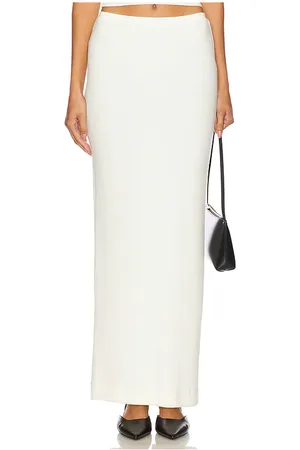 ÉTERNE Falda emma en color talla L en - Cream. Talla L (también en XL).