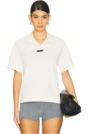 FEAR OF GOD Short sleeve polo top en color blanco talla L en - White. Talla L (también en M, S, XS).