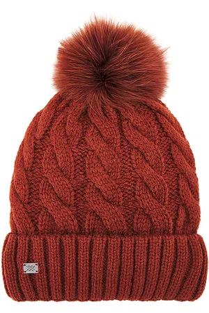 Soia & Kyo Gorro amalie en color marrón talla all en - Brown. Talla all.