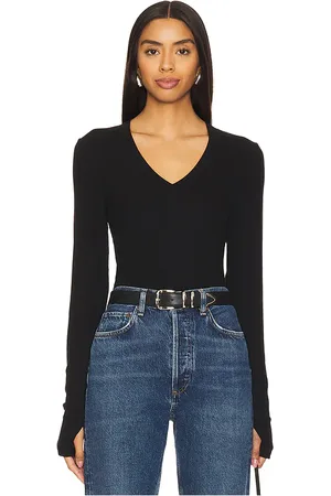 LnA Manga larga elinda en color talla M en - Black. Talla M (también en S, XS).