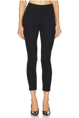 THEORY Pantalones de punto ajustados en color talla M en - Black. Talla M (también en S, XS).