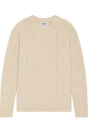 Scotch&Soda Jersey en color crema talla L en - Cream. Talla L (también en M, S, XL/1X).