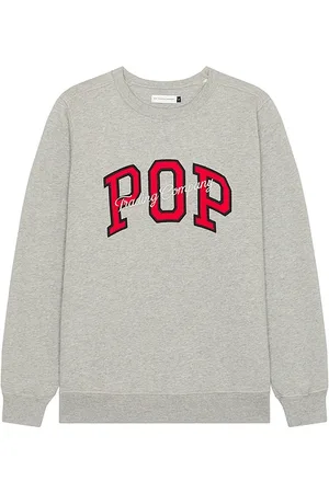 Pop Trading Company Sudadera arch en color gris talla L en - Grey. Talla L (también en M, S, XL/1X).