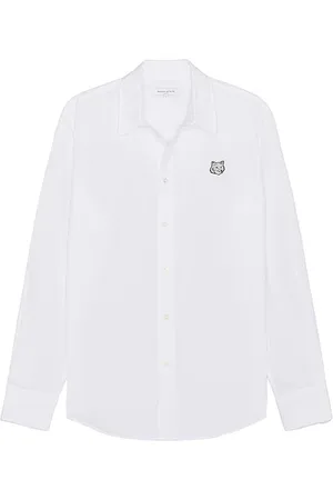 Maison Kitsuné Camisa en color talla L en - White. Talla L (también en M, S, XL/1X).