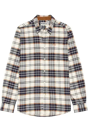 Barbour Camisa en color blanco talla M en - White. Talla M (también en S).