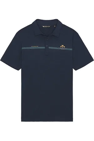 Travis Mathew Bay break polo en color azul talla M en - Blue. Talla M (también en S).