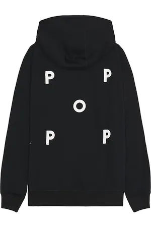 Pop Trading Company Sudadera logo en color negro talla L en - Black. Talla L (también en M, S, XL/1X).