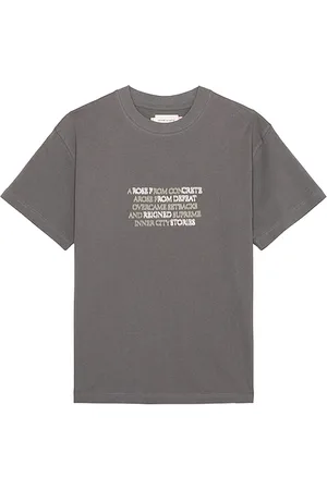 HONOR THE GIFT Camiseta en color talla L en - Grey. Talla L (también en M, S, XL/1X).