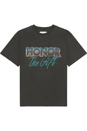 HONOR THE GIFT Camiseta en color talla L en - Black. Talla L (también en M, S, XL/1X).