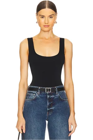 ÉTERNE Tank bodysuit en color talla M/L en - Black. Talla M/L (también en XS/S).