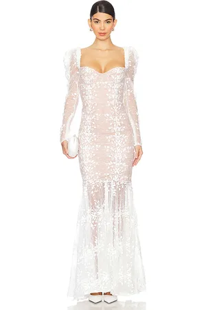 Bronx and Banco Vestido de novia megan en color talla M en - White. Talla M (también en S).