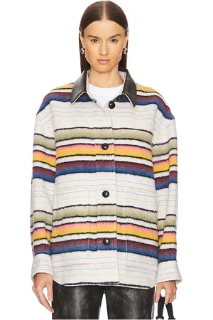 Isabel Marant Chaqueta dayvi en color ivory,orange talla 34/2 en - Ivory,Orange. Talla 34/2 (también en 36/4, 3