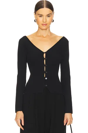 ENZA COSTA Cárdigan en color talla L en - Black. Talla L (también en M, S, XL, XS).